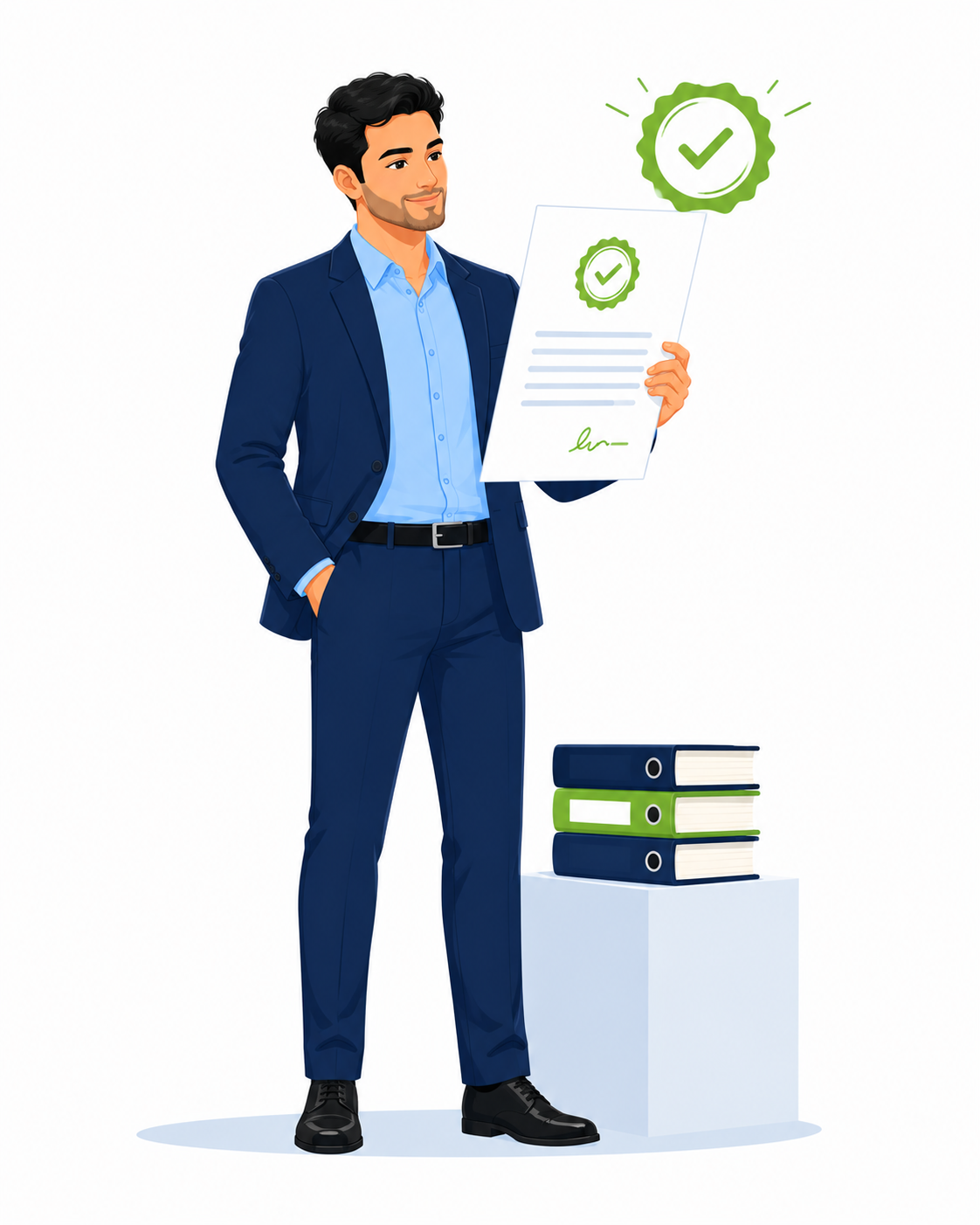 Illustration representing C M Ambore And Company's professional credentials and ethical practice